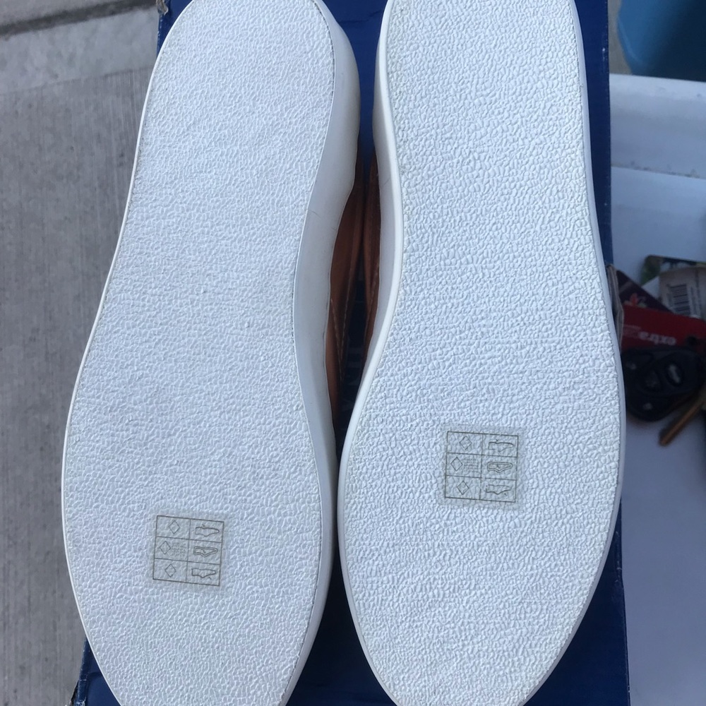 Armani Jeans slides, rose gold, women, size 6.5, EU 37, new in box $100 - Picture 3 of 7